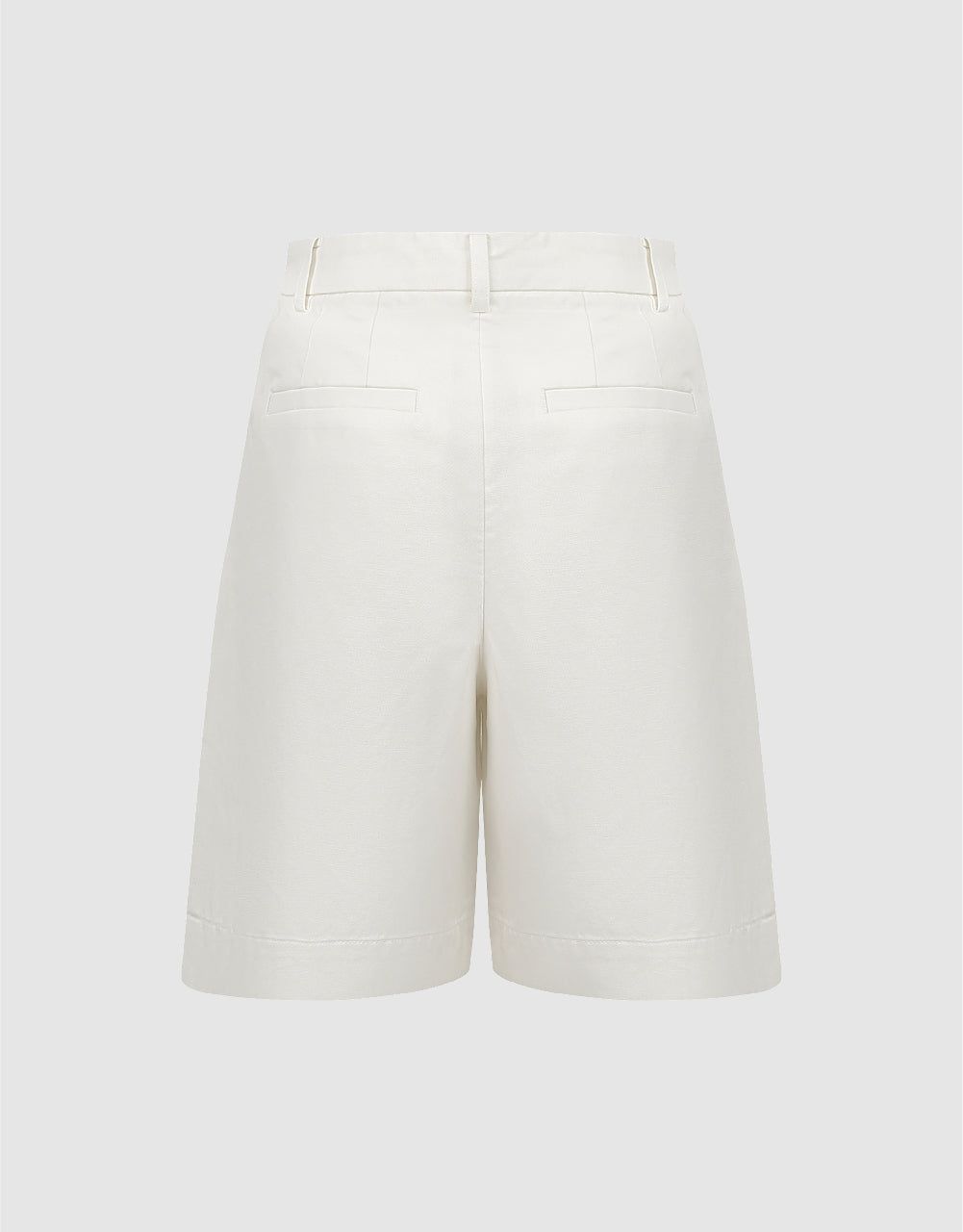 Pleated Wide-Leg Shorts sold by Urban Revivo product image thumbnail 3