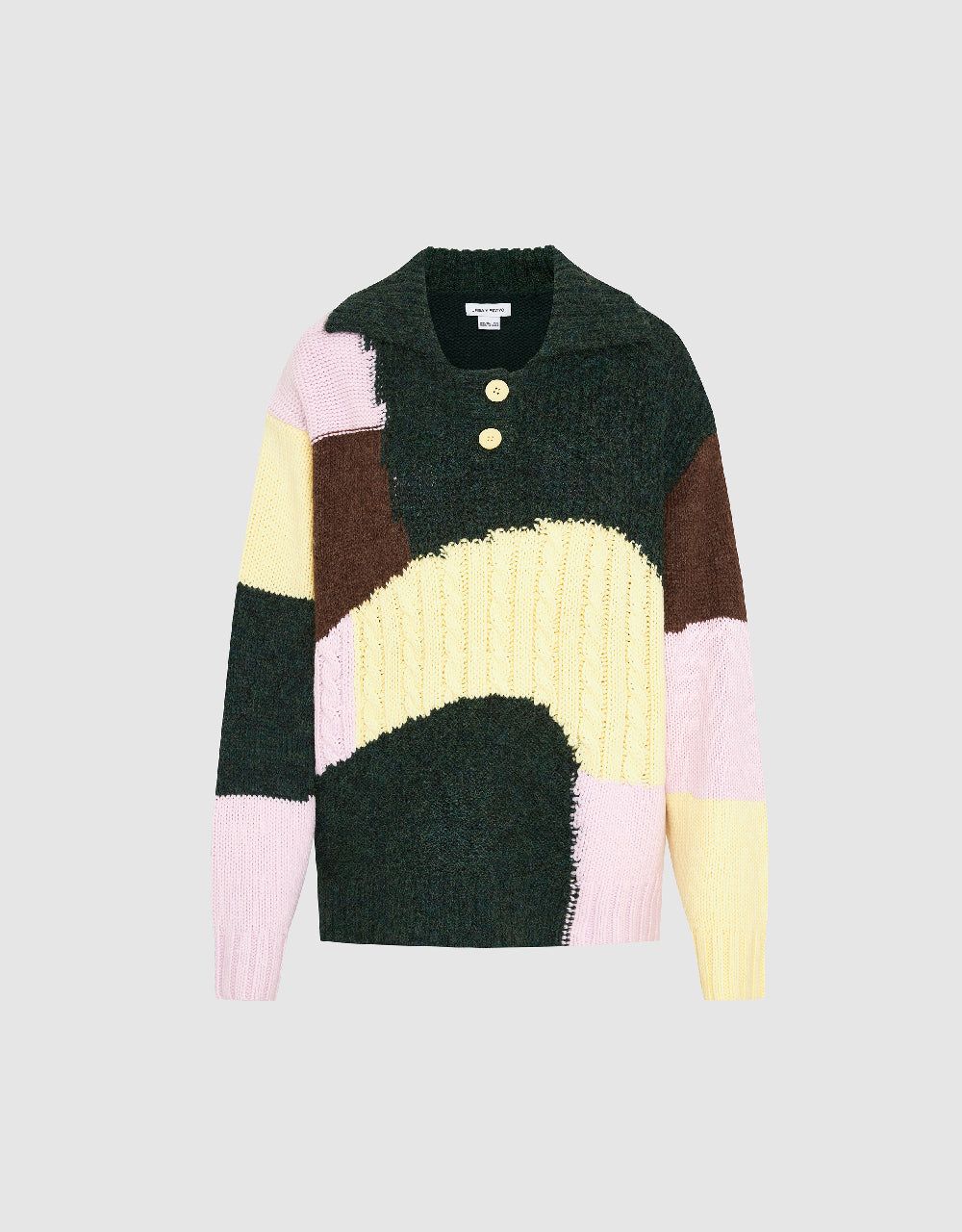 Colorblocks Sweater sold by Urban Revivo product image thumbnail 2