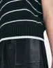 Striped Crew Neck Sweater Vest sold by Urban Revivo