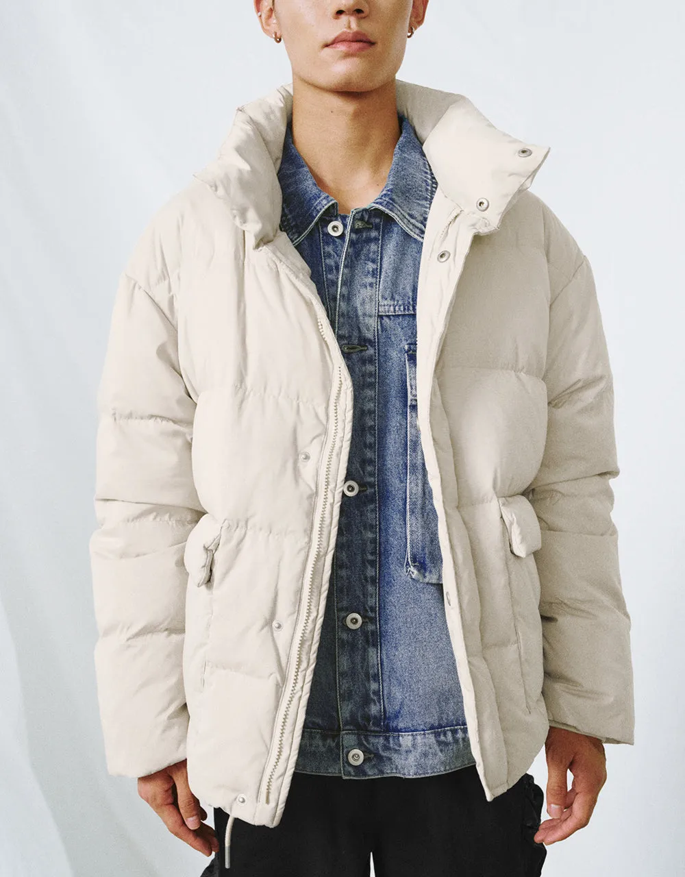 Loose Puffer Jacket sold by Urban Revivo product image thumbnail 2