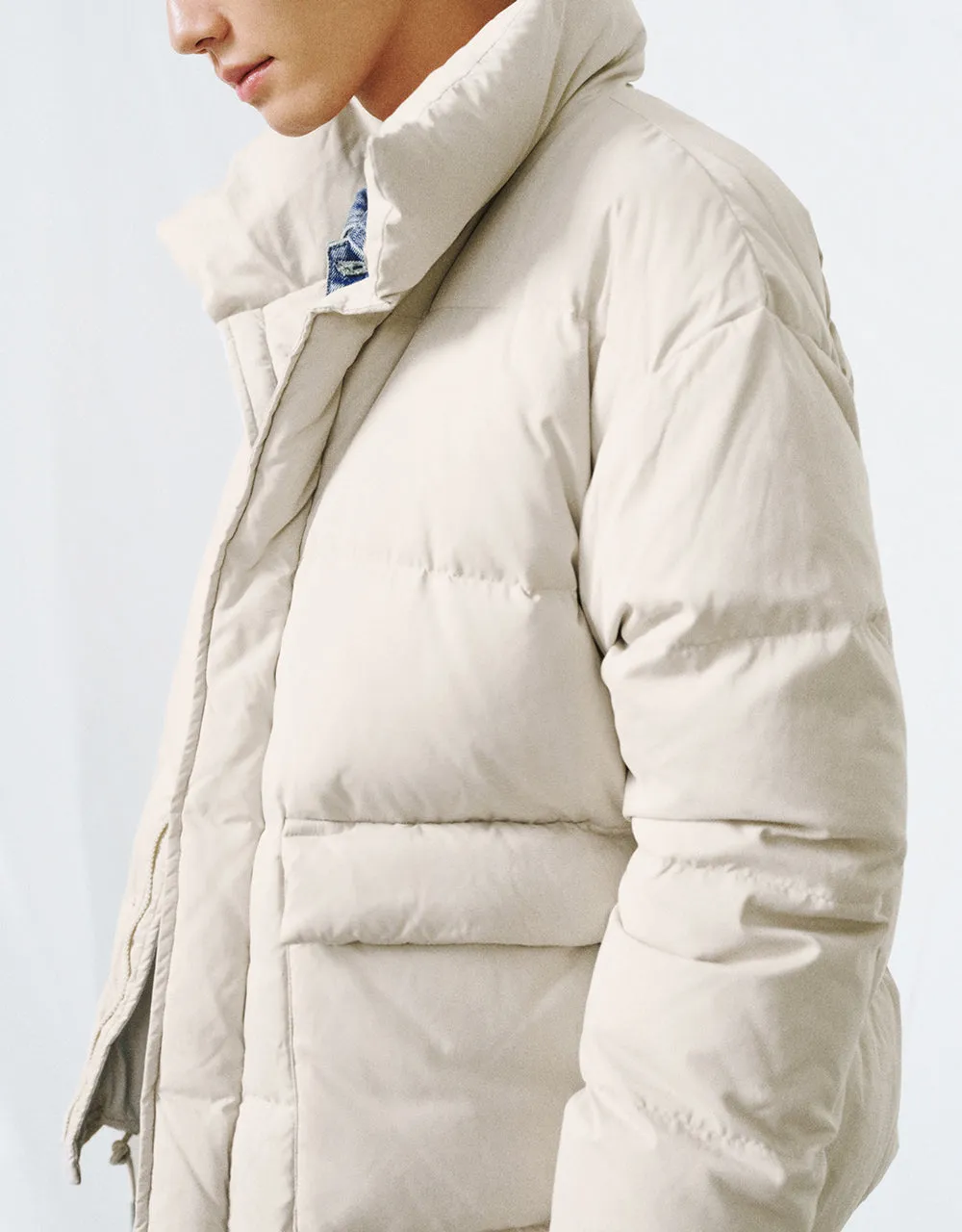 Loose Puffer Jacket sold by Urban Revivo product image thumbnail 3