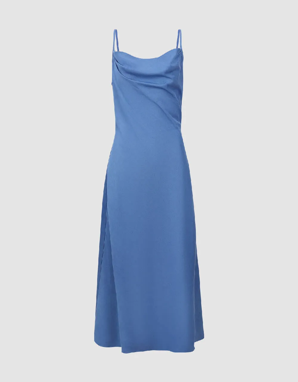Cowl Neck Denim Cami Dress sold by Urban Revivo product image thumbnail 2