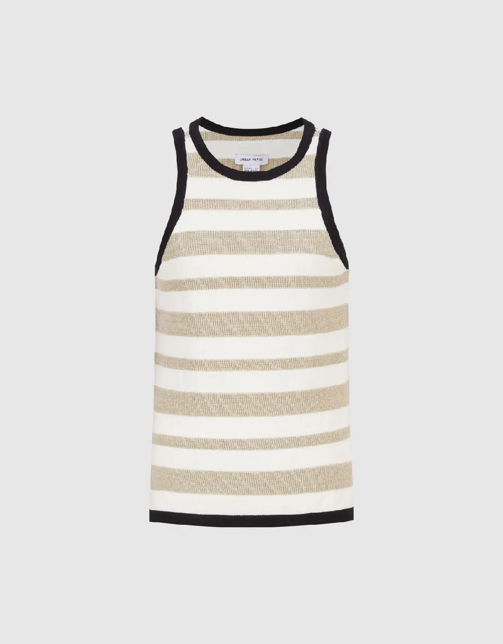 Striped Knitted Tank Top sold by Urban Revivo product image thumbnail 5