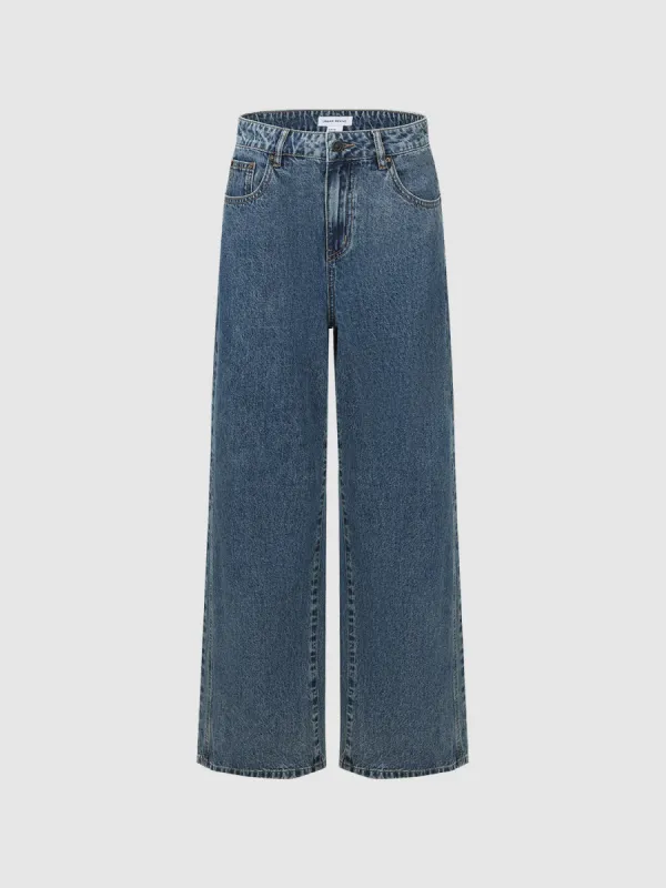 Wide-Leg Jeans sold by Urban Revivo
