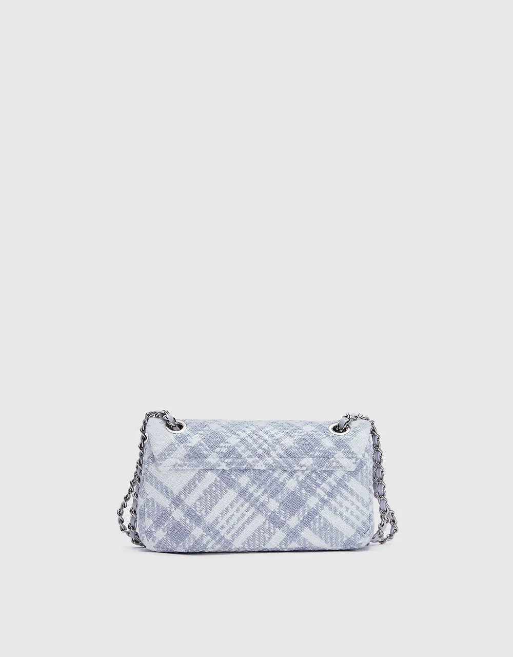 Plaid Tweed Shoulder Bag sold by Urban Revivo product image thumbnail 4