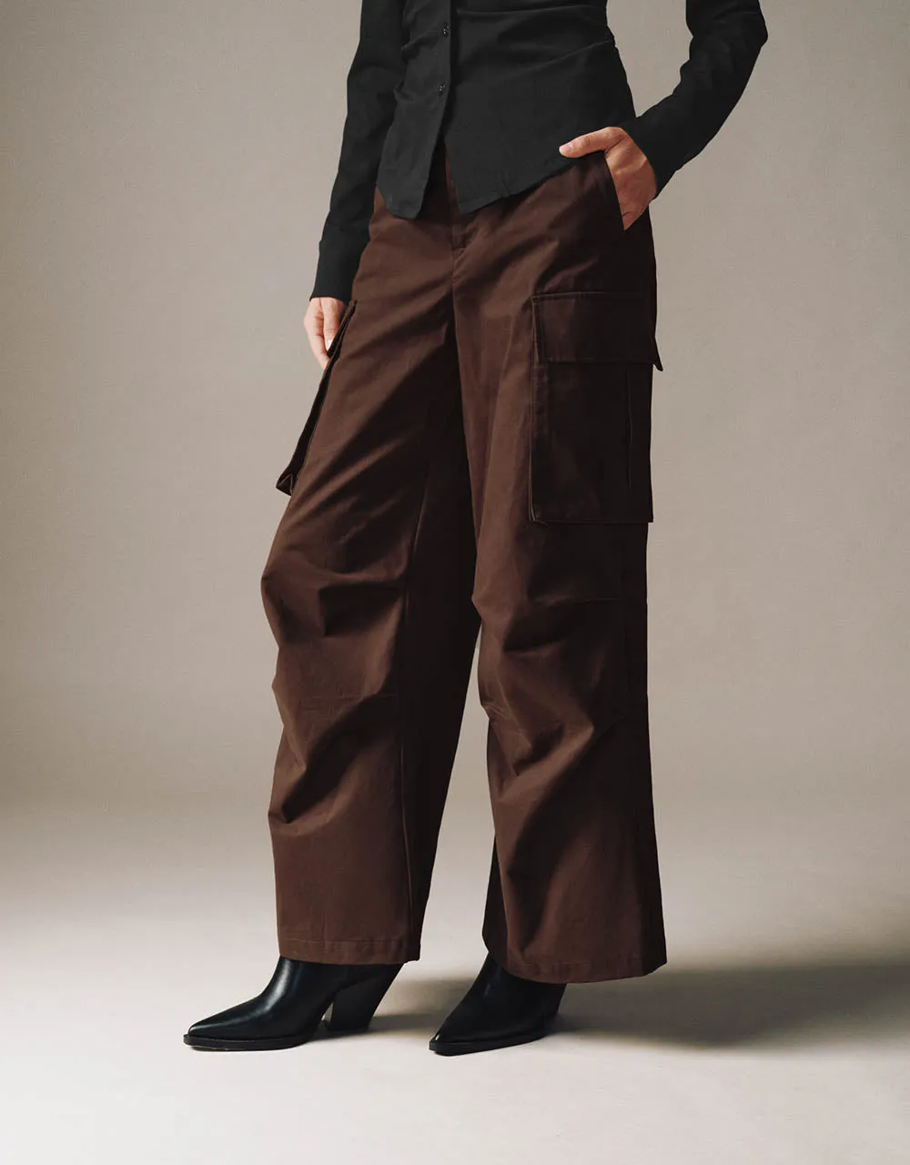 Wide-Leg Pants sold by Urban Revivo product image thumbnail 4