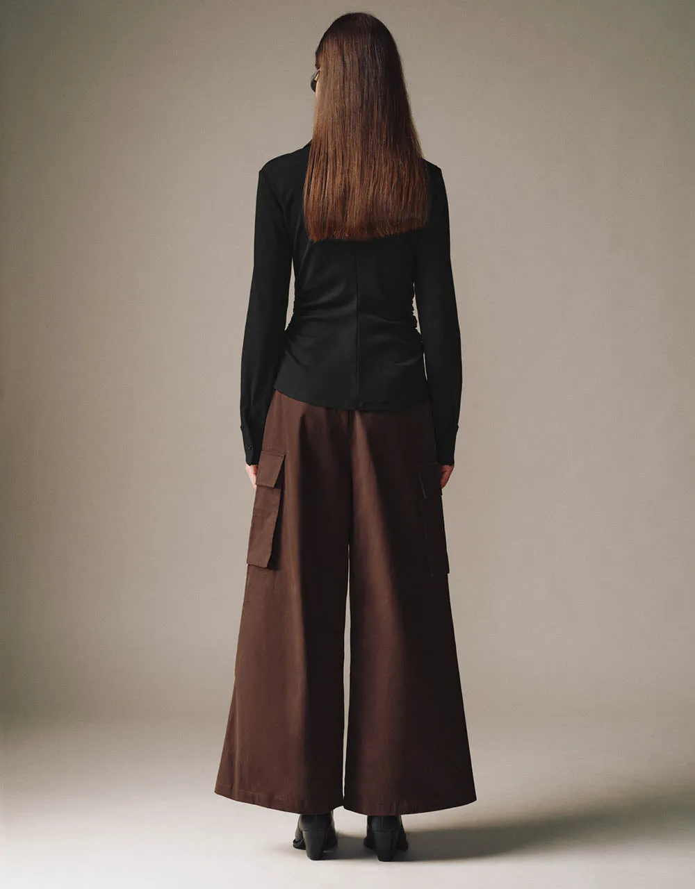 Wide-Leg Pants sold by Urban Revivo product image thumbnail 5