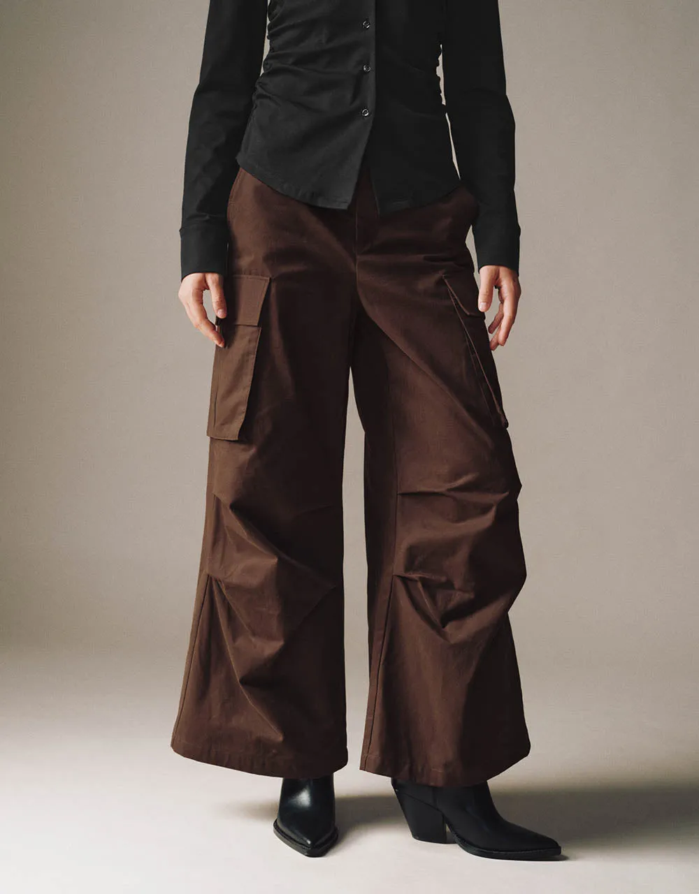 Wide-Leg Pants sold by Urban Revivo product image thumbnail 2