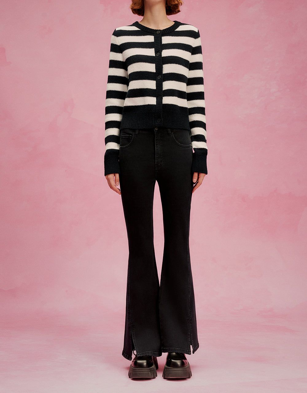 Skinny Flare Jeans sold by Urban Revivo product image thumbnail 2