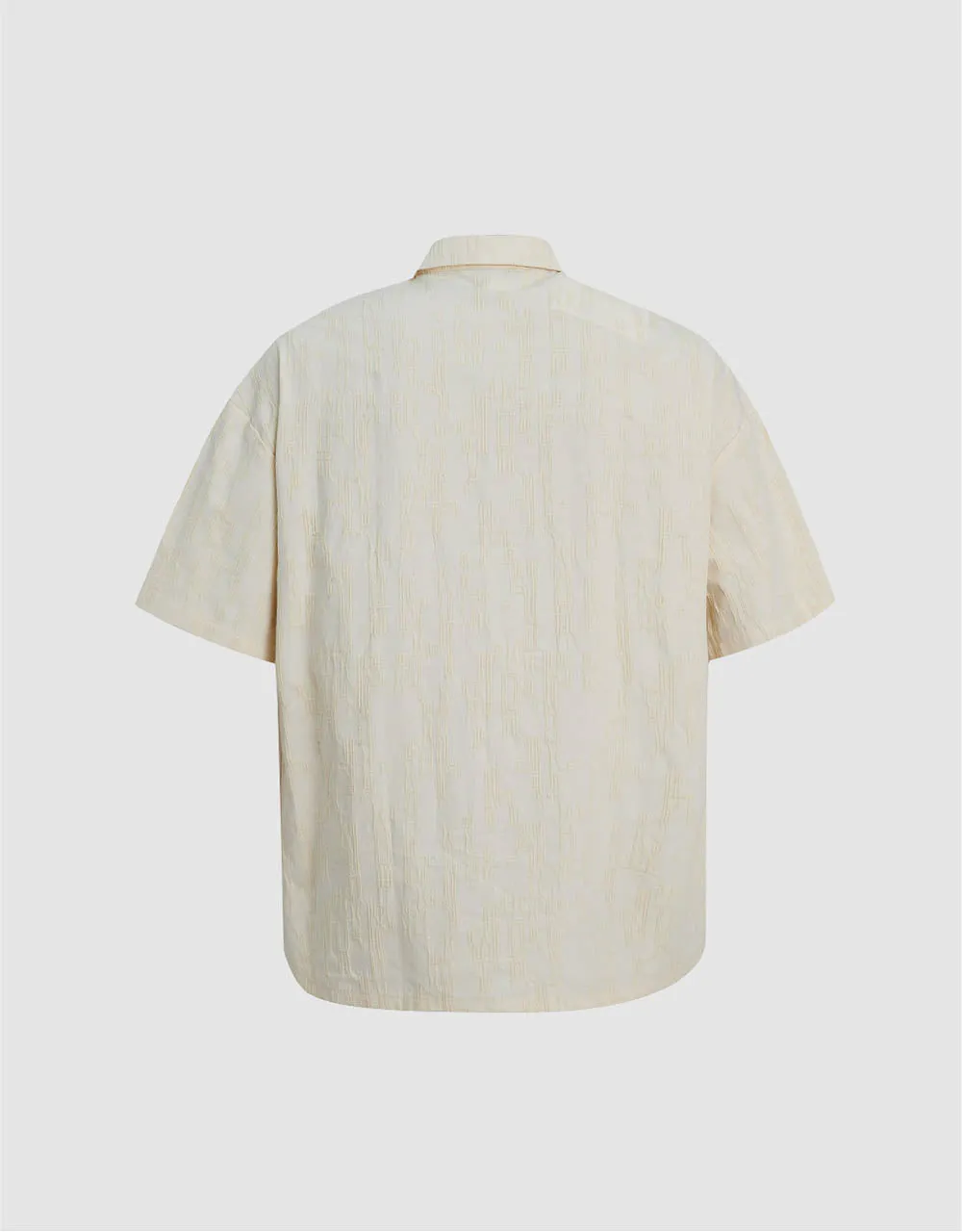 Textured Loose Shirt sold by Urban Revivo product image thumbnail 5