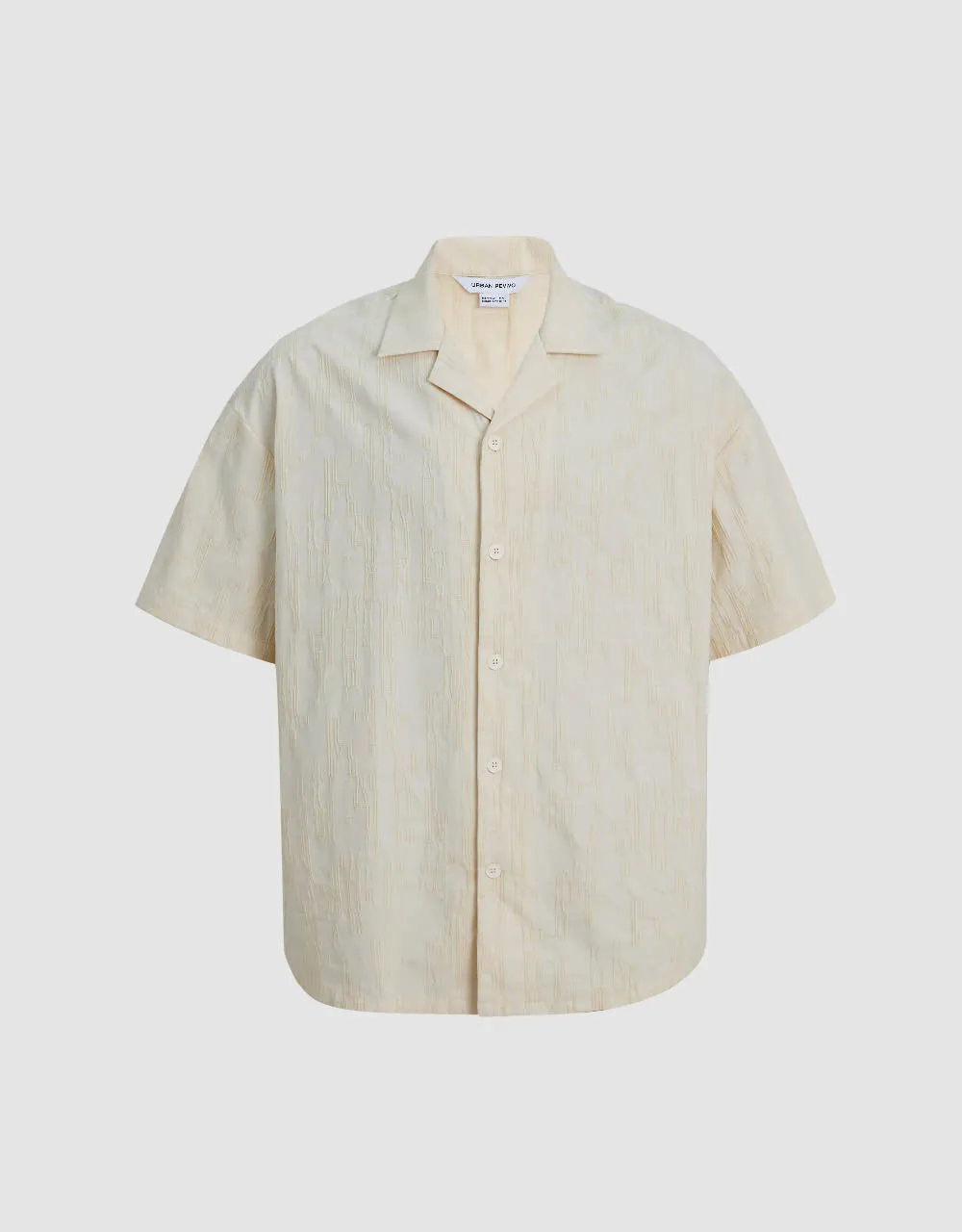 Textured Loose Shirt sold by Urban Revivo