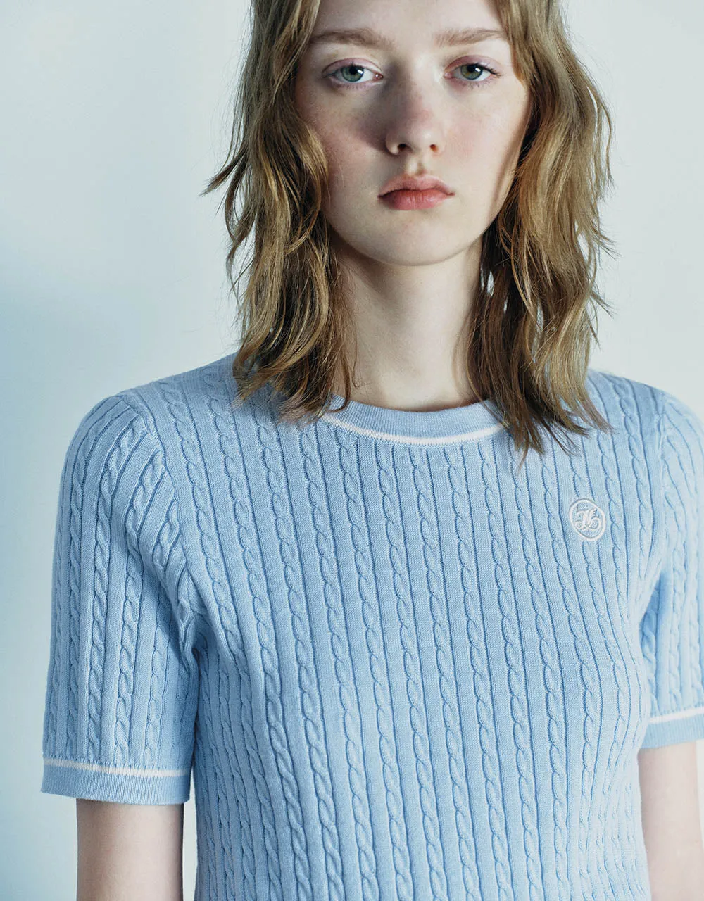 Crew Neck Knitted T-Shirt sold by Urban Revivo product image thumbnail 4