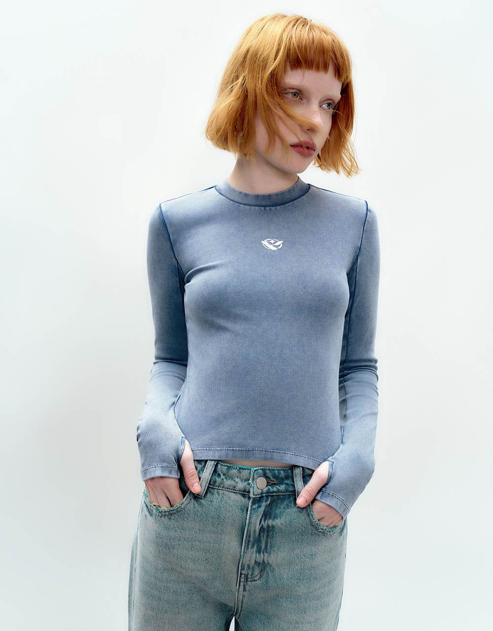 Crew Neck Knitted T-Shirt sold by Urban Revivo