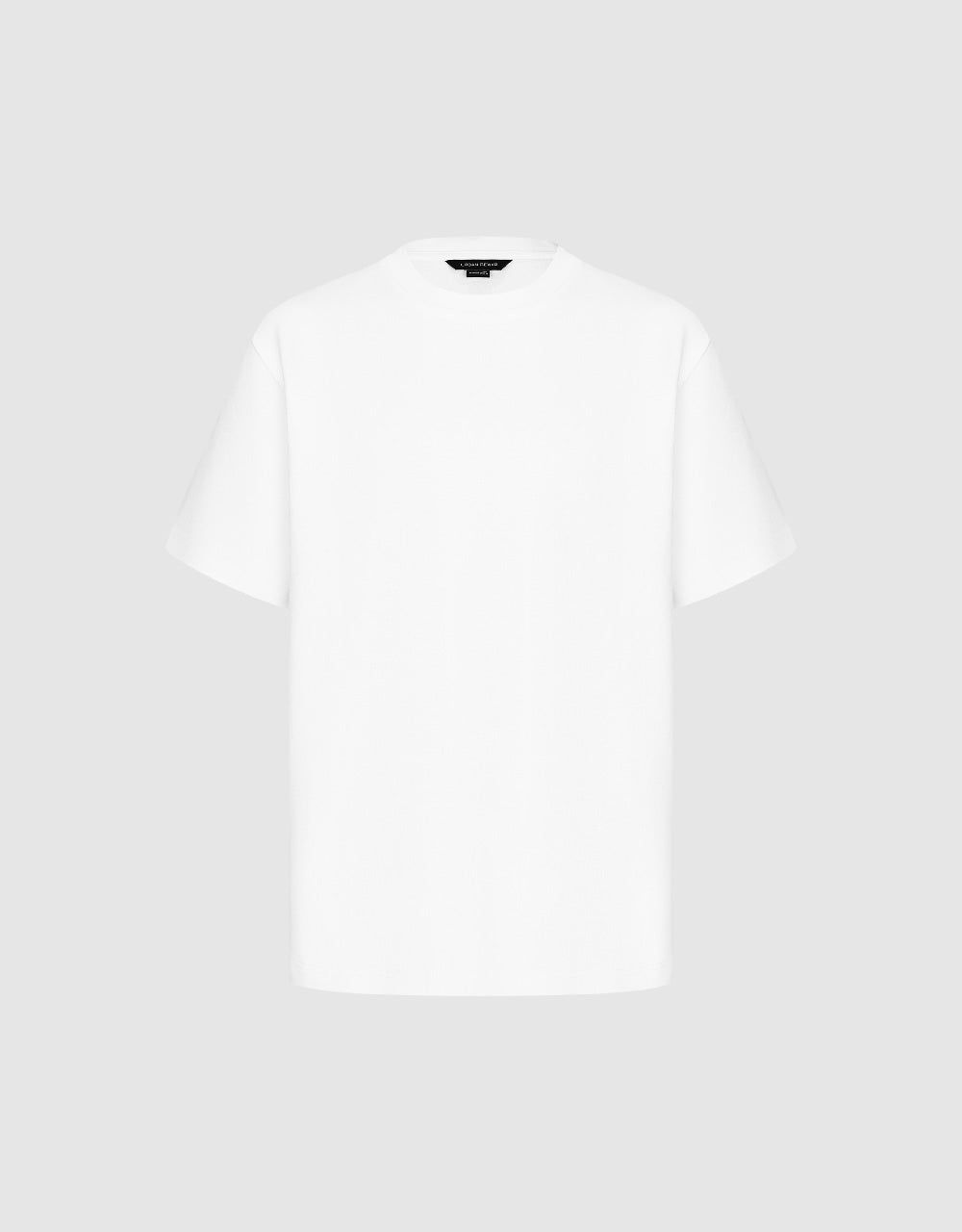 Crew Neck Straight T-Shirt sold by Urban Revivo