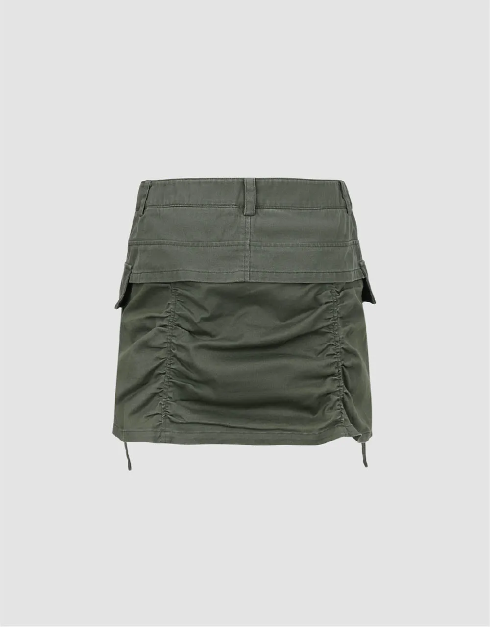 Ruched Mini A-Line Skirt sold by Urban Revivo product image thumbnail 3