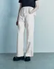 Split Hem Wide-Leg Jeans sold by Urban Revivo