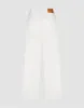 Split Hem Wide-Leg Jeans sold by Urban Revivo