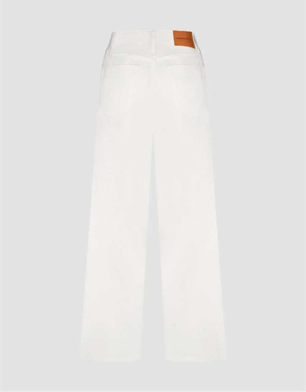 Split Hem Wide-Leg Jeans sold by Urban Revivo product image thumbnail 3