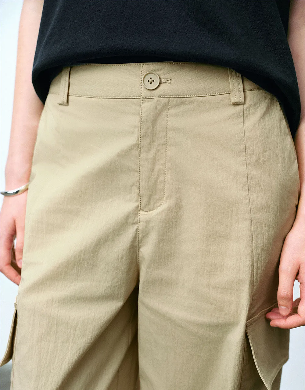 Loose Wide-Leg Pants sold by Urban Revivo product image thumbnail 5