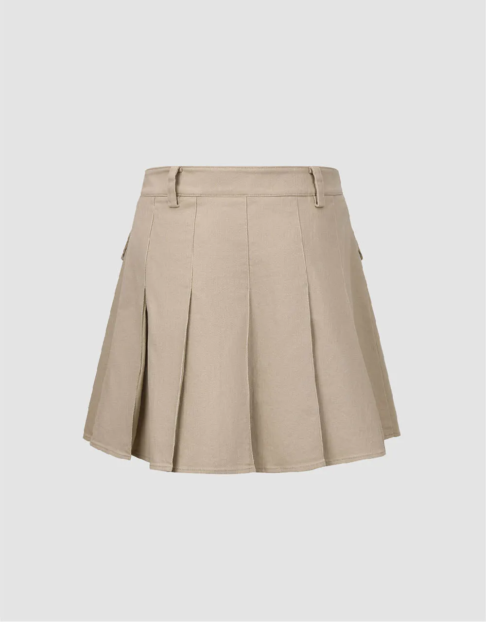 Mini A-Line Skirt With Fake Pockets sold by Urban Revivo product image thumbnail 3