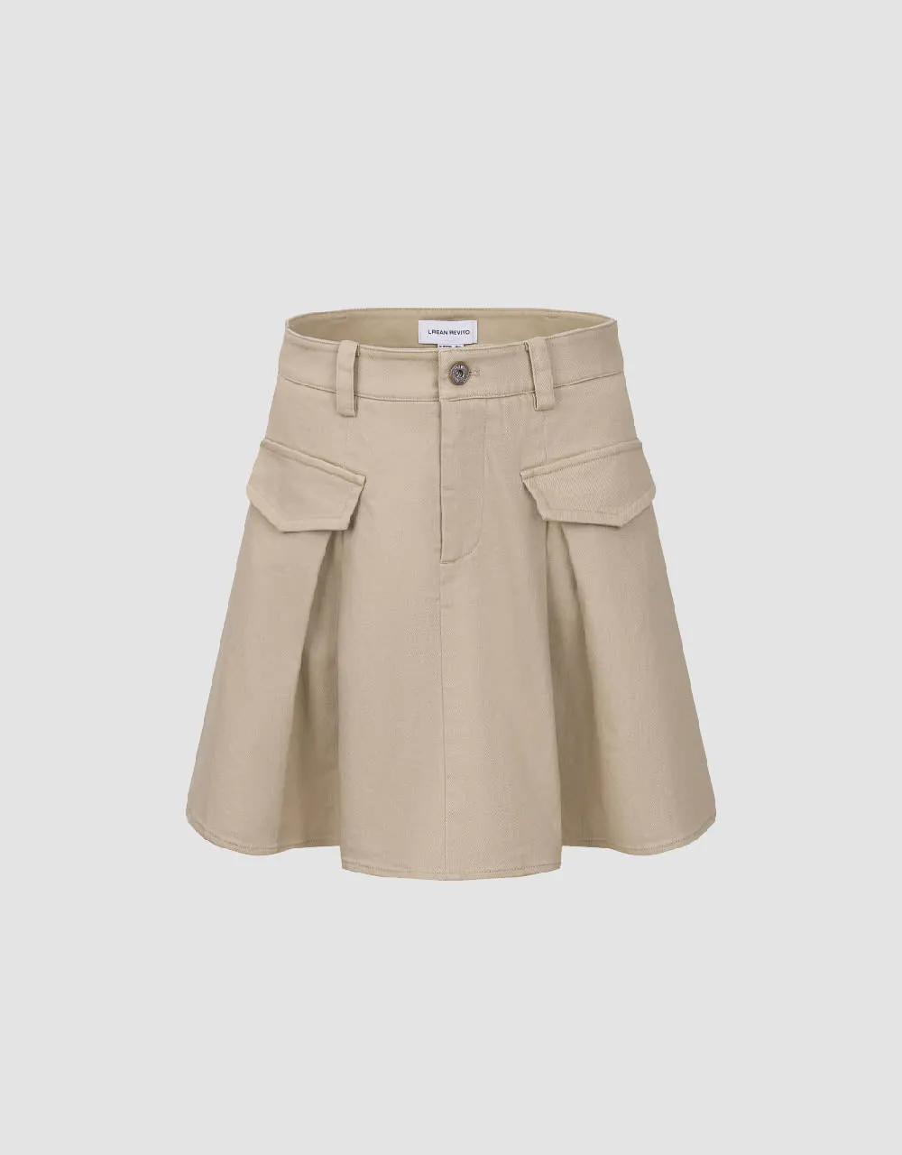 Mini A-Line Skirt With Fake Pockets sold by Urban Revivo