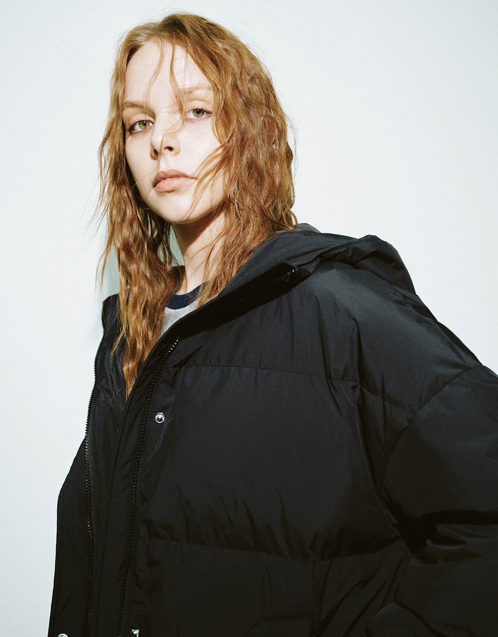 Hooded Straight Puffer Jacket sold by Urban Revivo product image thumbnail 5