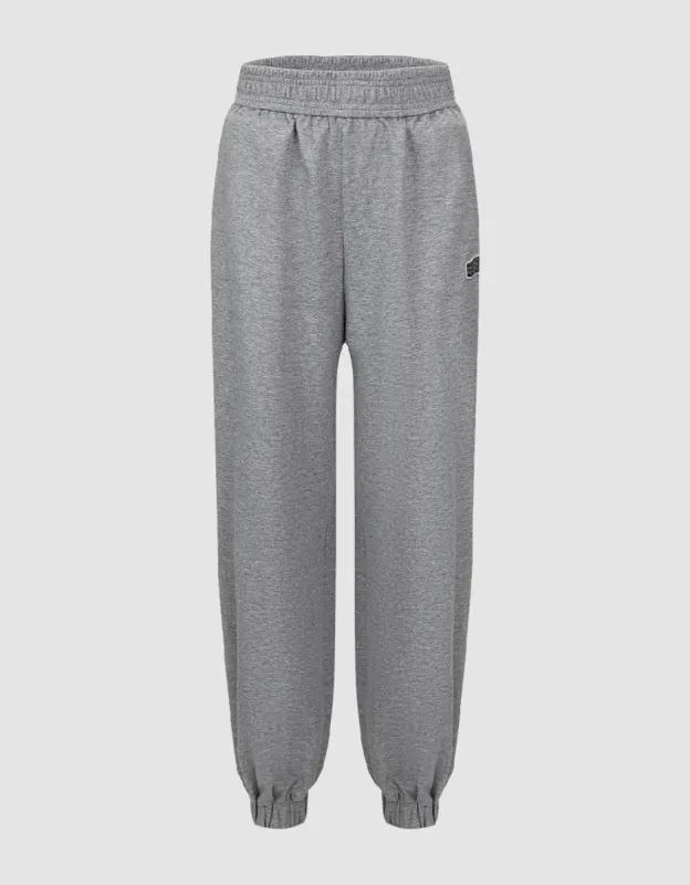 Elastic Waist Knitted Jogger Pants sold by Urban Revivo