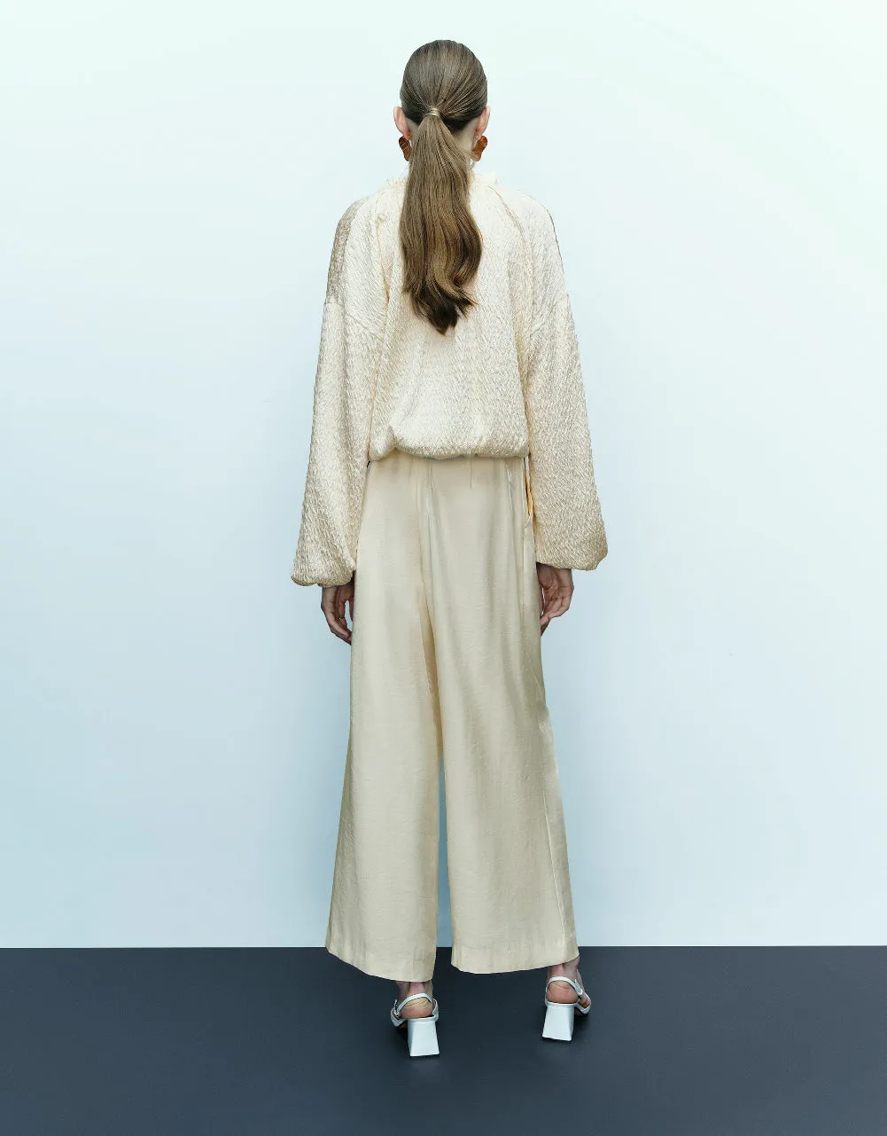 Wide-Leg Pants sold by Urban Revivo product image thumbnail 5