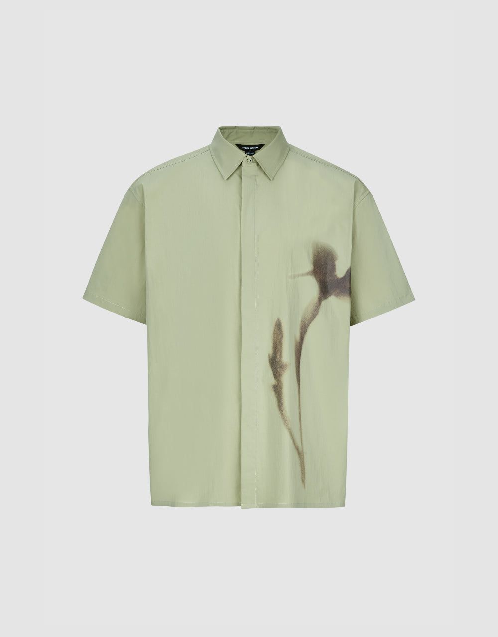 Printed Straight Shirt sold by Urban Revivo