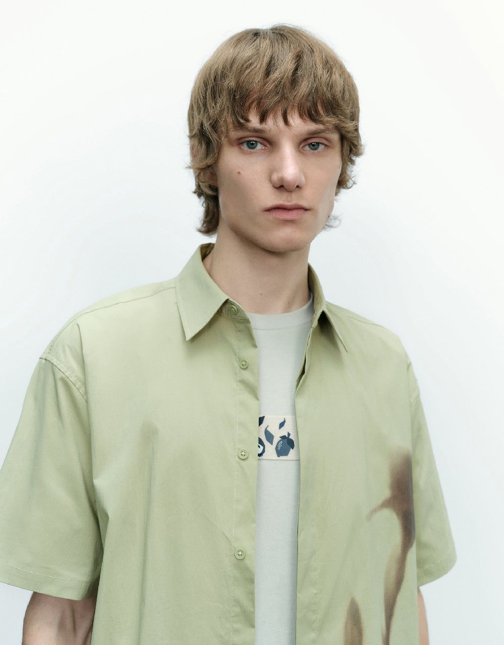 Printed Straight Shirt sold by Urban Revivo product image thumbnail 4