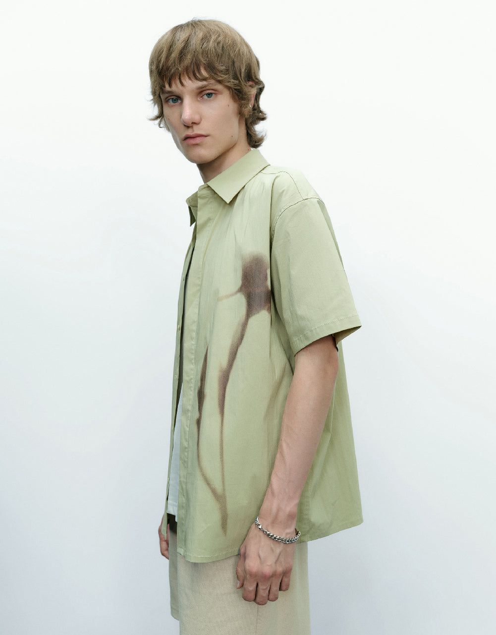 Printed Straight Shirt sold by Urban Revivo product image thumbnail 2