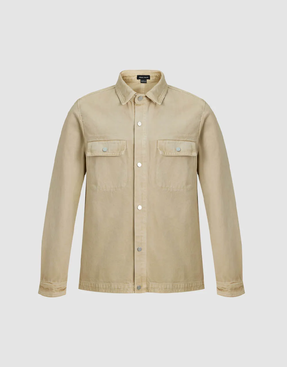 Press Button Denim Shirt sold by Urban Revivo product image thumbnail 2