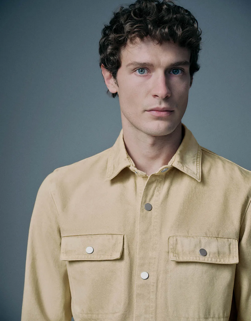 Press Button Denim Shirt sold by Urban Revivo product image thumbnail 4
