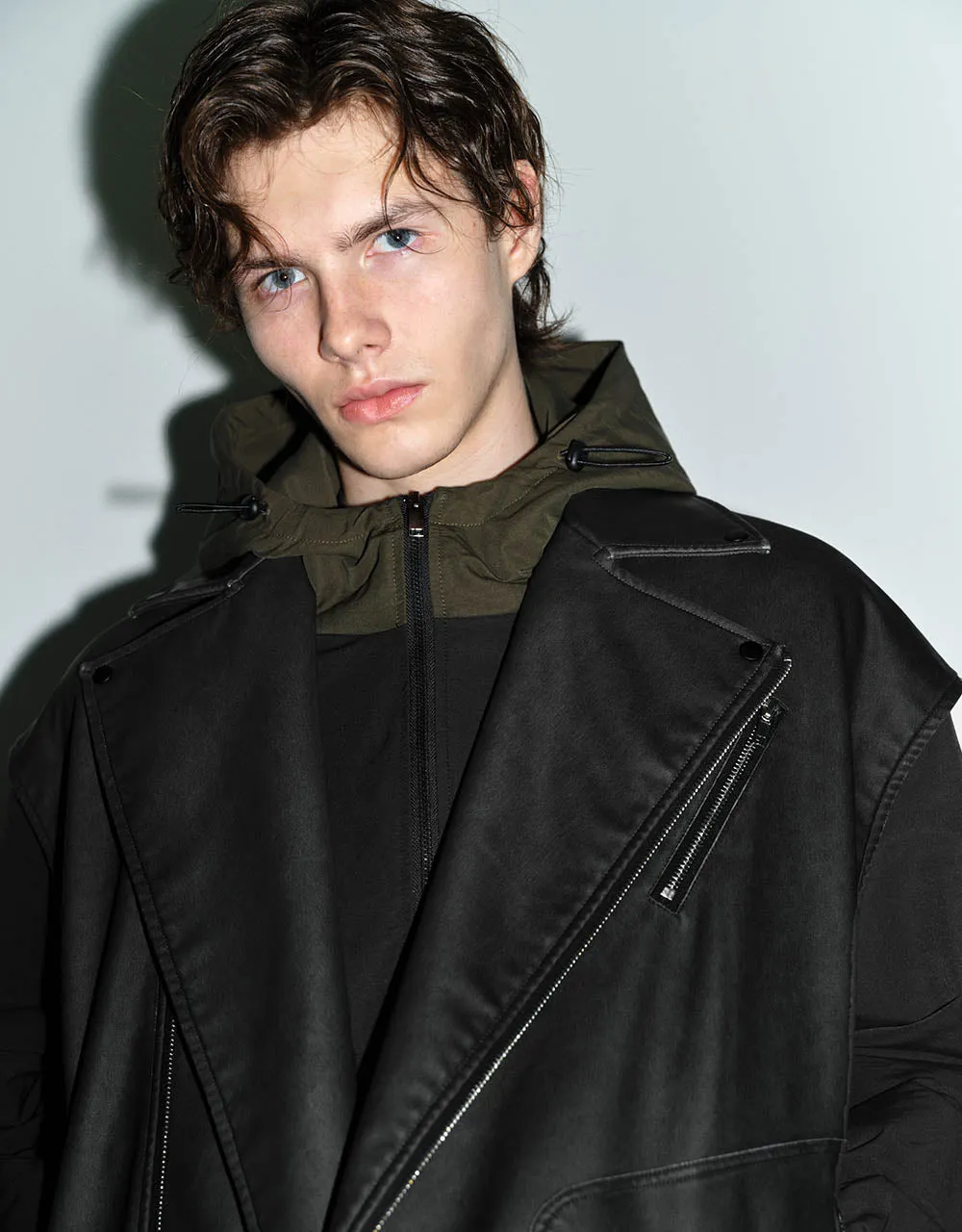 Zipper Front Vegan Leather Waistcoat sold by Urban Revivo product image thumbnail 5