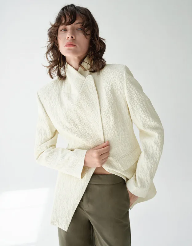 Peak Lapel Tailored Blazer sold by Urban Revivo