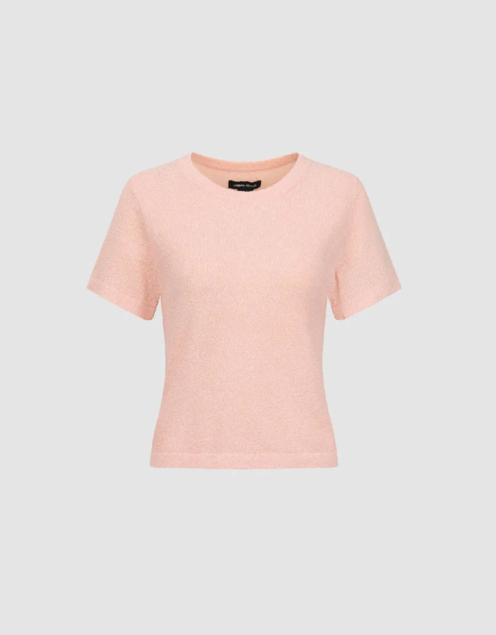 Crew Neck Knitted T-Shirt sold by Urban Revivo product image thumbnail 2