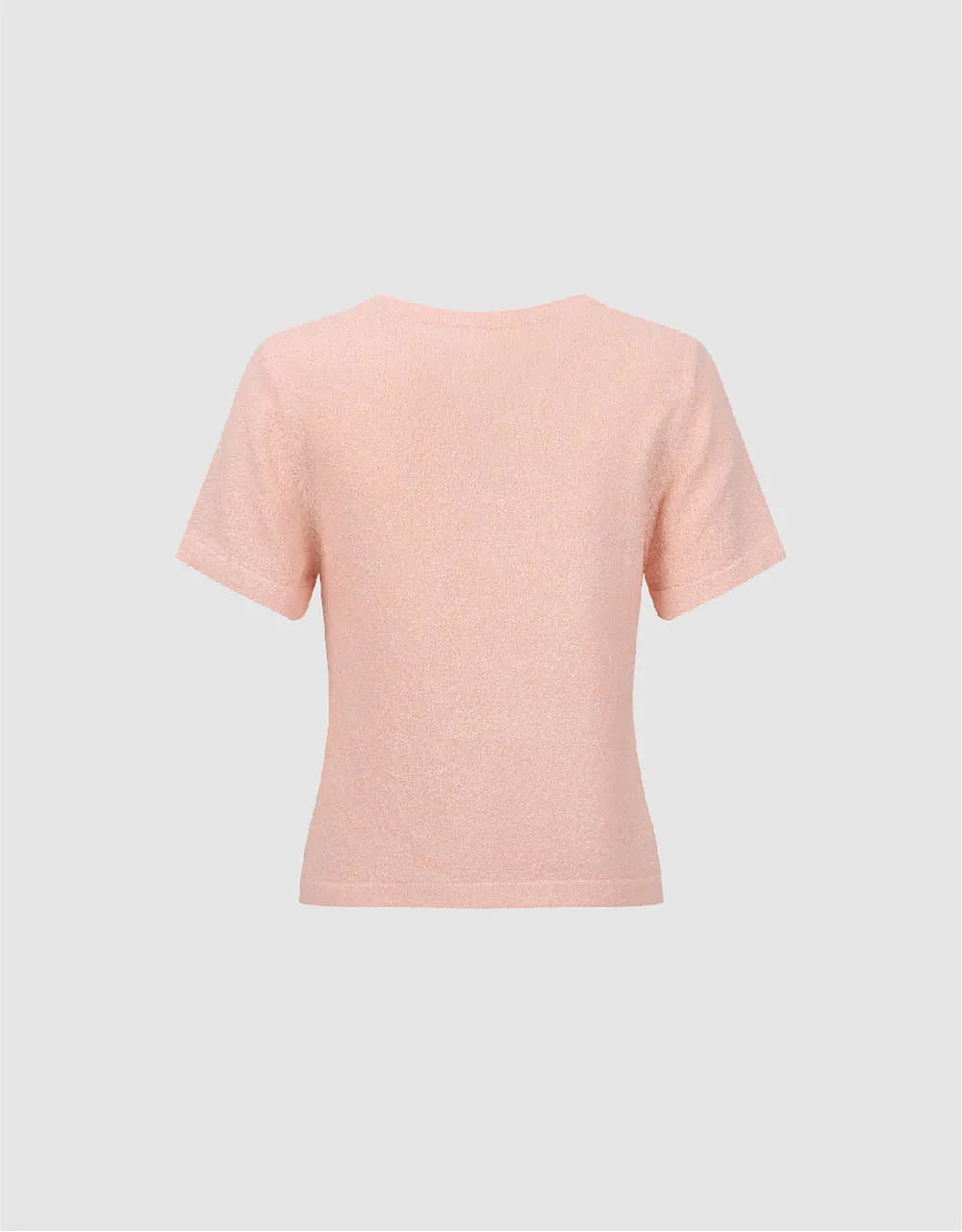 Crew Neck Knitted T-Shirt sold by Urban Revivo product image thumbnail 5