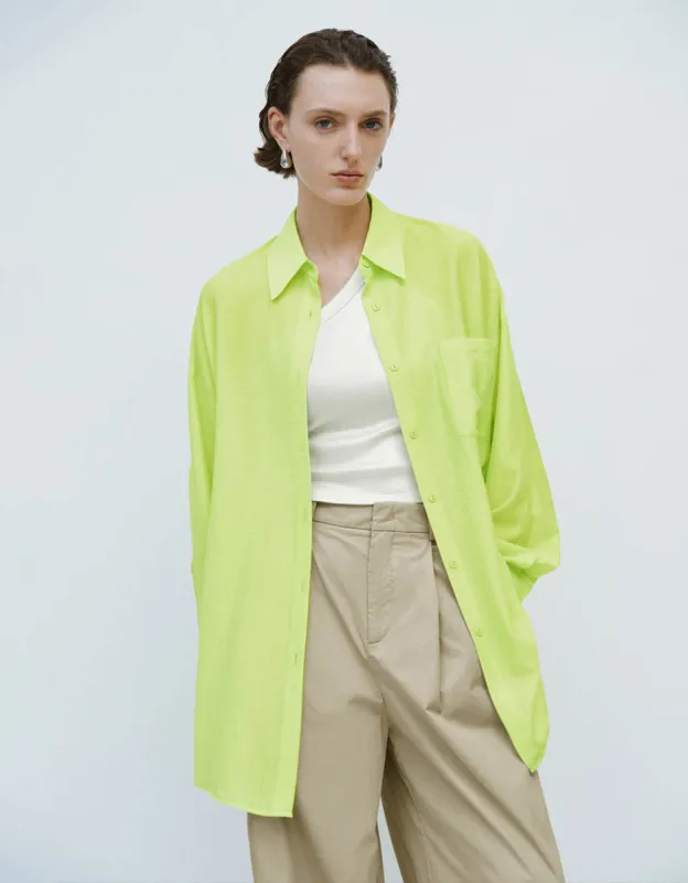 Button Up Loose Shirt sold by Urban Revivo
