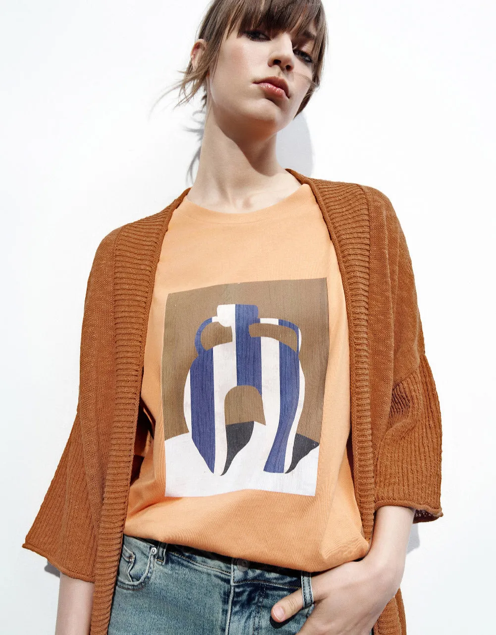 Tie Front Knitted Cardigan sold by Urban Revivo product image thumbnail 5