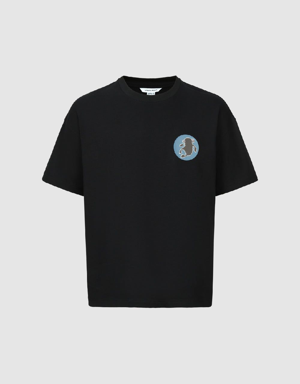 Printed Straight T-Shirt sold by Urban Revivo product image thumbnail 5