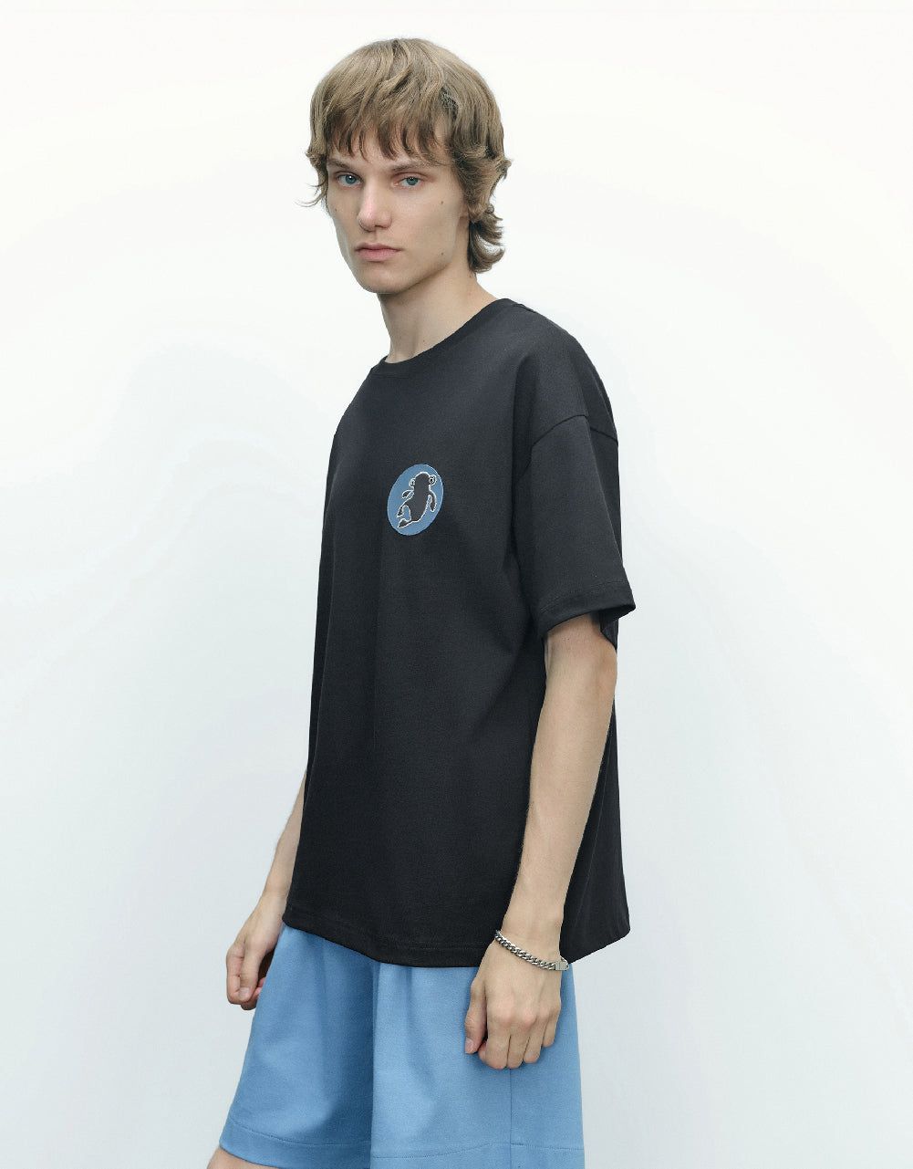 Printed Straight T-Shirt sold by Urban Revivo product image thumbnail 2