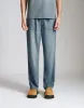 Drawstring Waist Straight Jeans sold by Urban Revivo