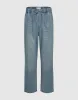 Drawstring Waist Straight Jeans sold by Urban Revivo