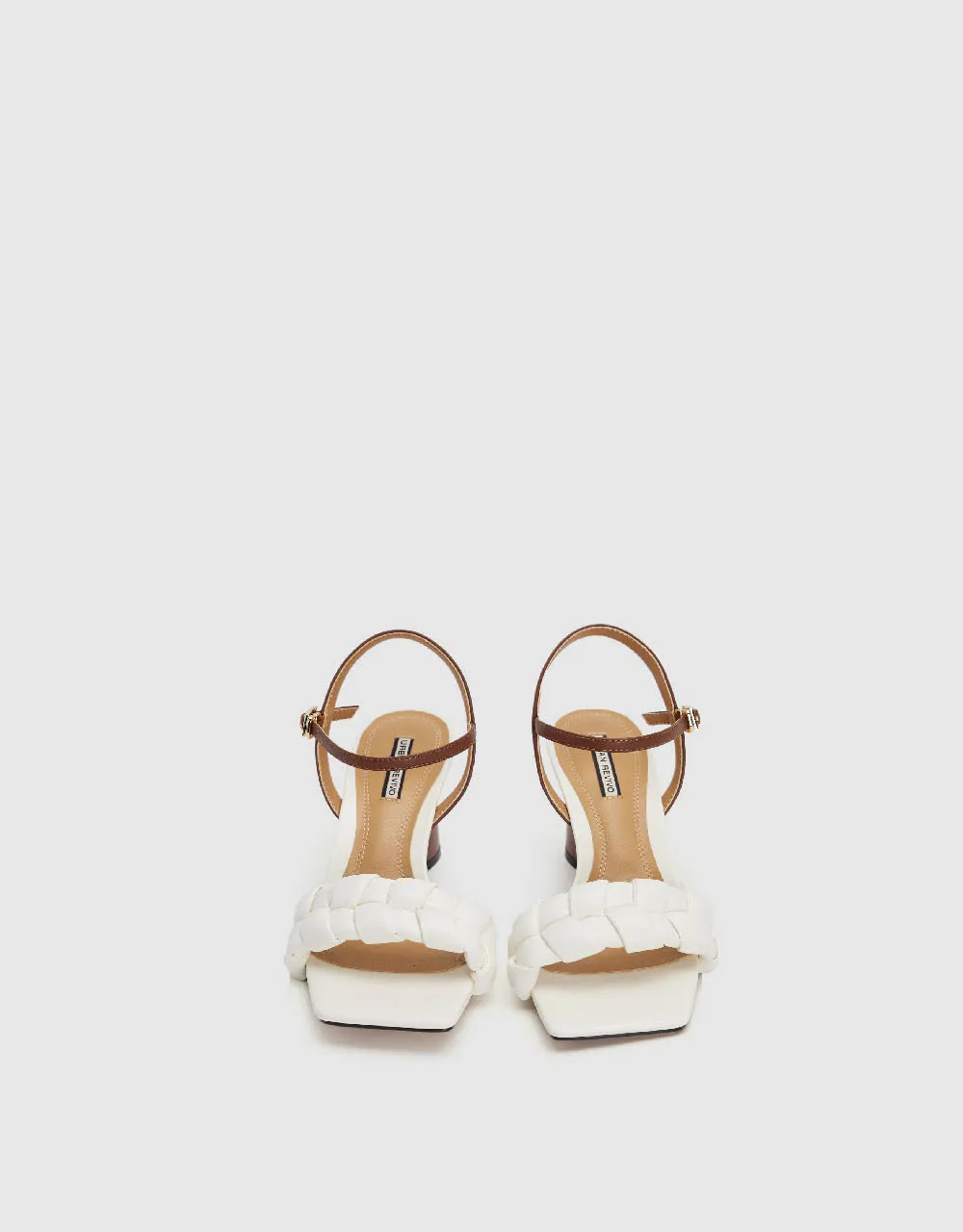 Braided Strap Square Toe Sandals sold by Urban Revivo product image thumbnail 3