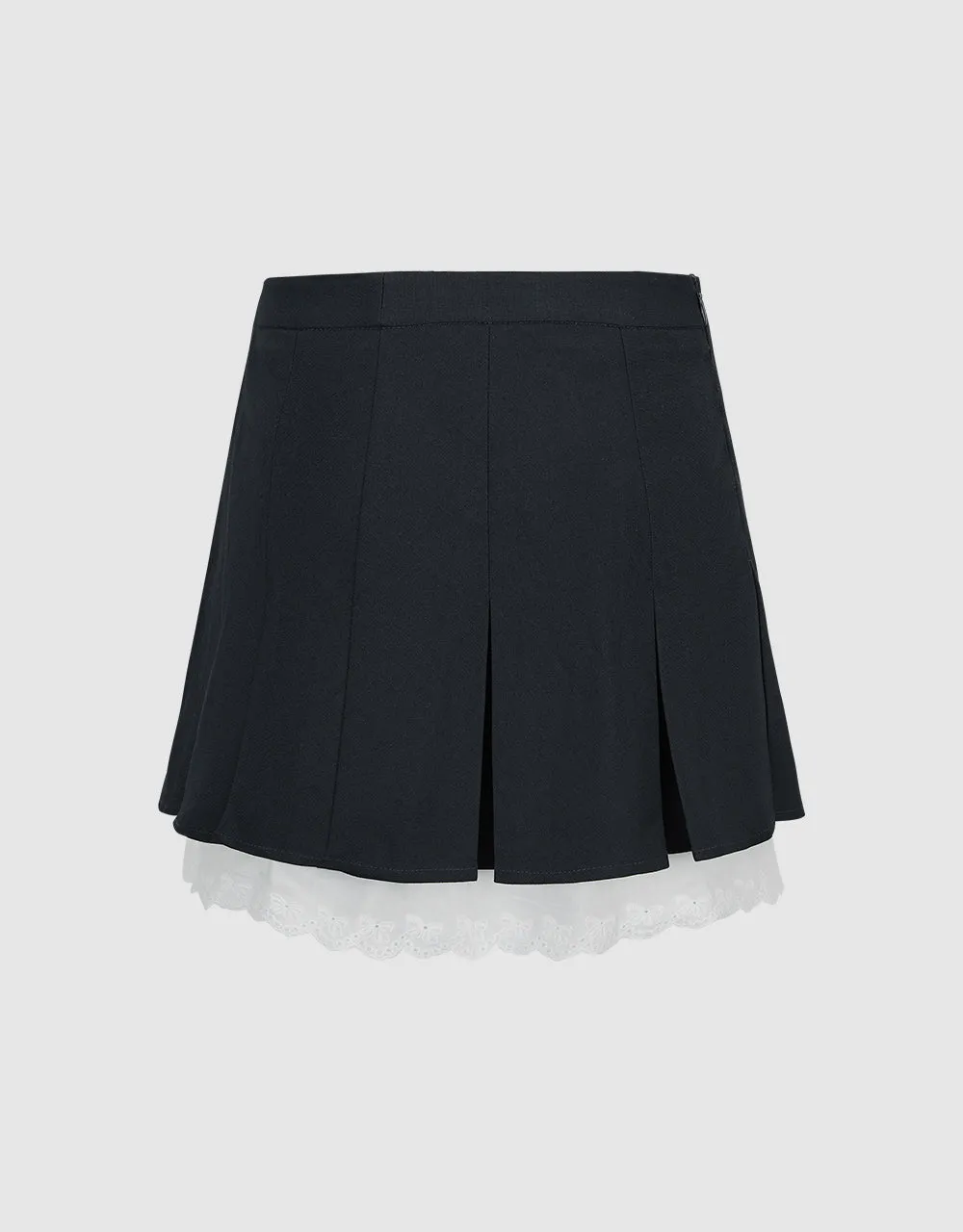 Two Toned Mini A-Line Skirt sold by Urban Revivo product image thumbnail 3