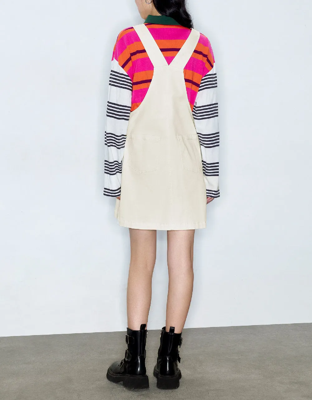 Sleeveless Off-Shoulder A-Line Dress sold by Urban Revivo product image thumbnail 4