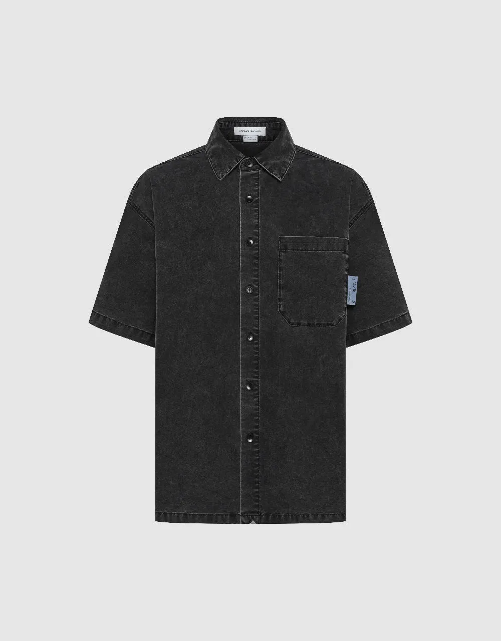 Button Up Denim Shirt sold by Urban Revivo