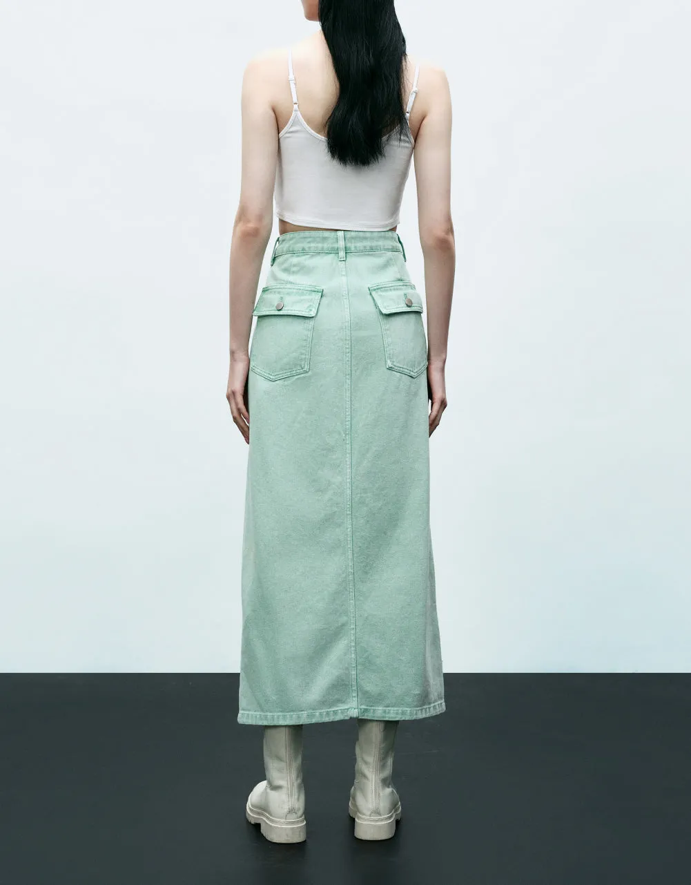 Basic U Neck Tank Top sold by Urban Revivo product image thumbnail 4