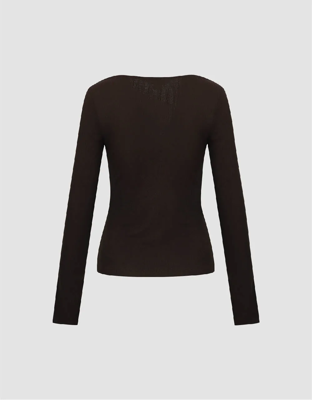 Asymmetric One Shoulder Knitted T-Shirt sold by Urban Revivo product image thumbnail 5