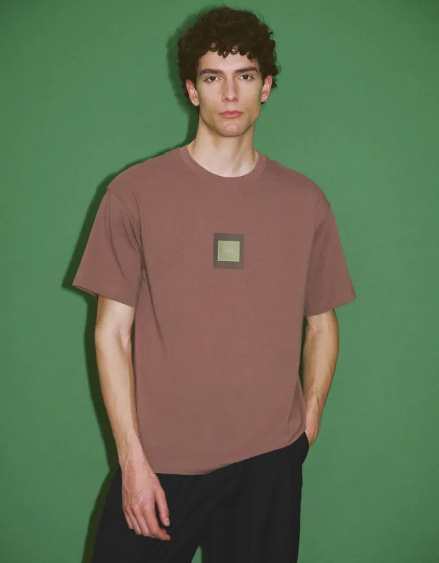 Crew Neck Loose T-Shirt sold by Urban Revivo